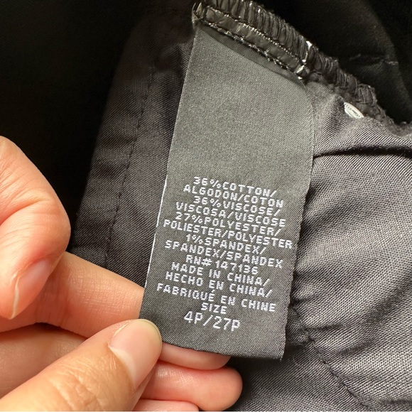 NWOT 1822 Denim Better Butter Black Straight Leg Jeans - Picture 11 of 11